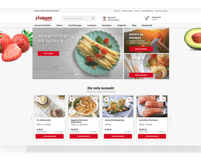 Corporate-Website und Online-Shop mit TYPO3 und Shopware
