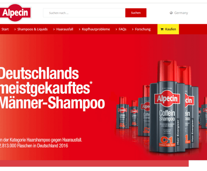 Alpecin, Linola & Co. - Internationales Multisitesystem auf Basis von TYPO3 CMS